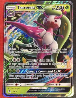 Jumbo Cards #SM56 Tsareena GX