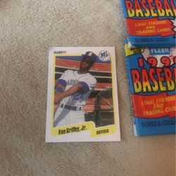 Fleer Ken Griffey Jr Card 513