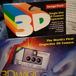 Vintage Imagetech Single Use Disposable Camers 