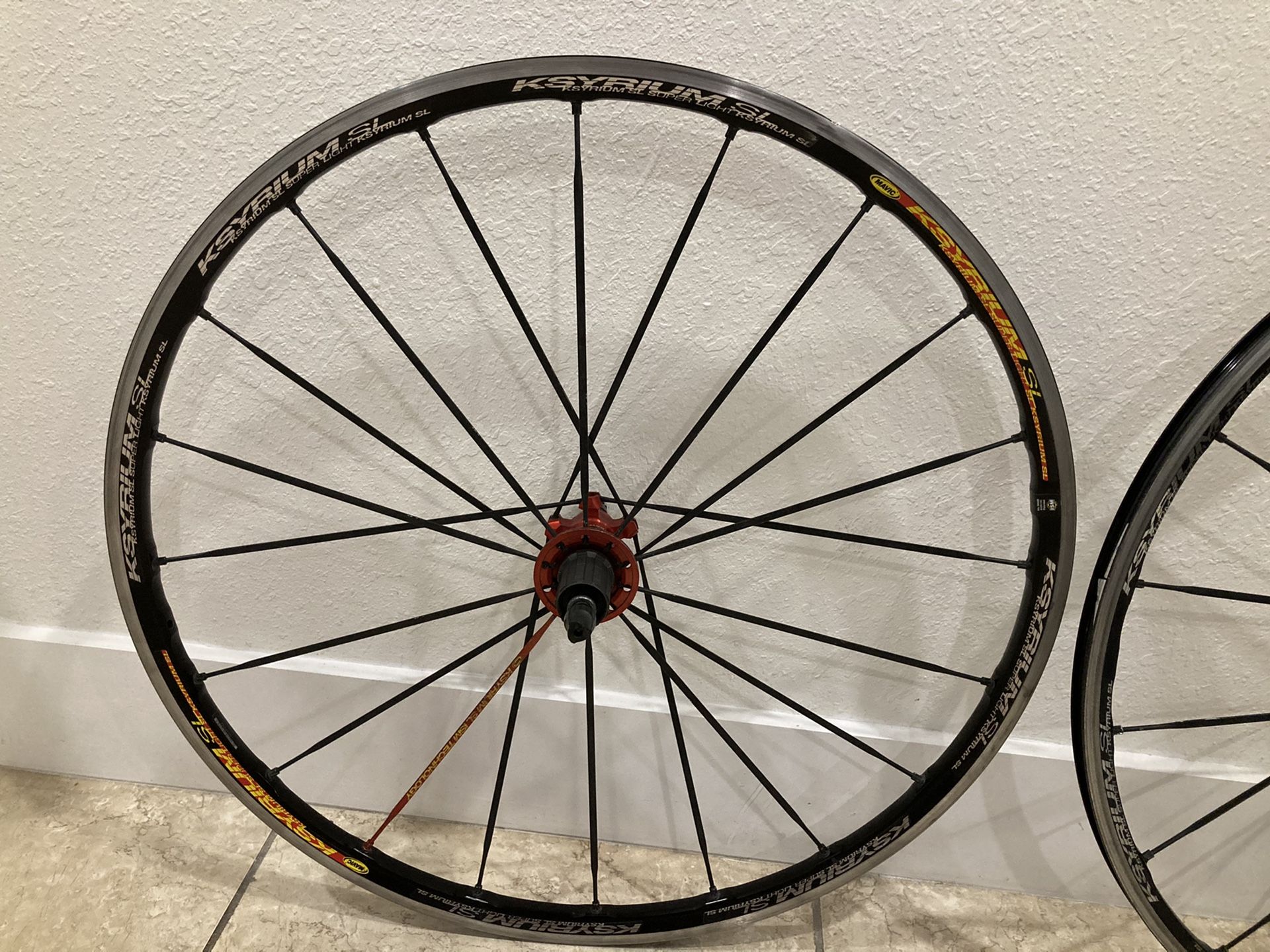 Mavic Krysium road bike wheels