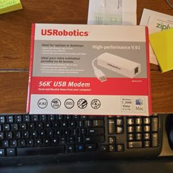 Us robotics high proforma V.92 56k USB modem