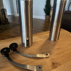 2 Stainless Steel Manual Coffee Grinder