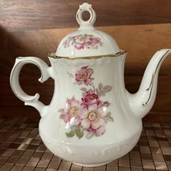 Briar Rose Porcelain Tea Pot