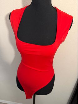 Brand new red bodysuit size medium