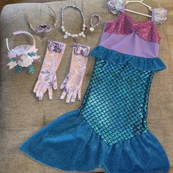 Mermaid Dress 4T-5T