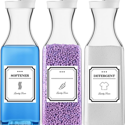 Laundry Detergent Dispenser,54oz Fabric Softener Dispenser,Plastic Liquid Laundry Detergent Container,Laundry Detergent Organizer for Laundry Room Org