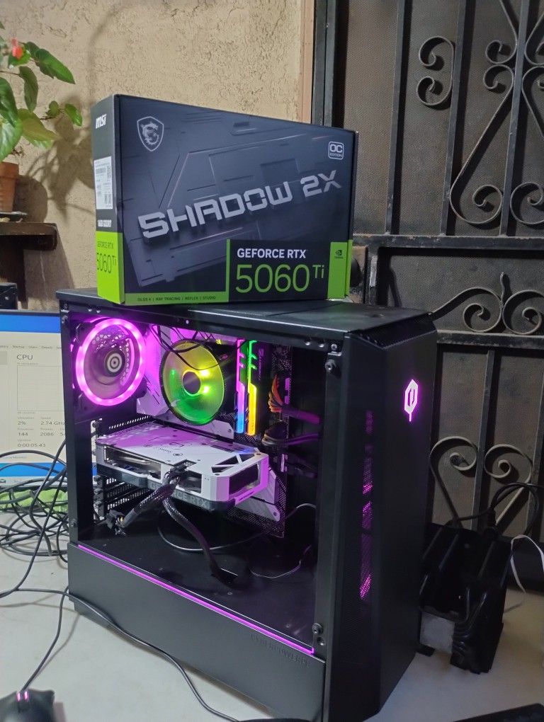 i7-12700f Gaming PC With RTX 5060ti 16GB