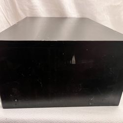 Hand-Made Nice Racks Transparent Black Audio Rack