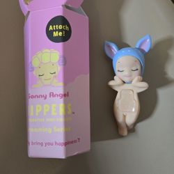 Sonny Angel Dreaming Fawn Blue color attach me toy decor