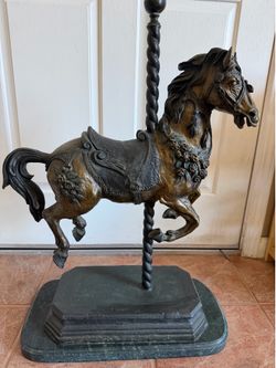 Vintage Carmel Carousel Horse Statue Limited Edition 3/100 Large Figurine
