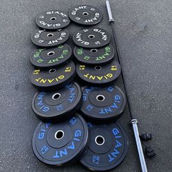 Olympic Barbell Bumper Weights 