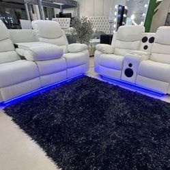 Recliner Sofa And Loveseat 