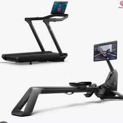 Peloton Treadmill & Rower New 