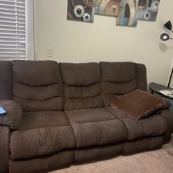 I Have Sofa Loveseat dining table, and king bed