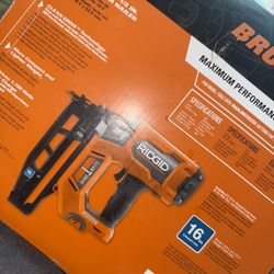 Rigid 16Gauge Finish nailer