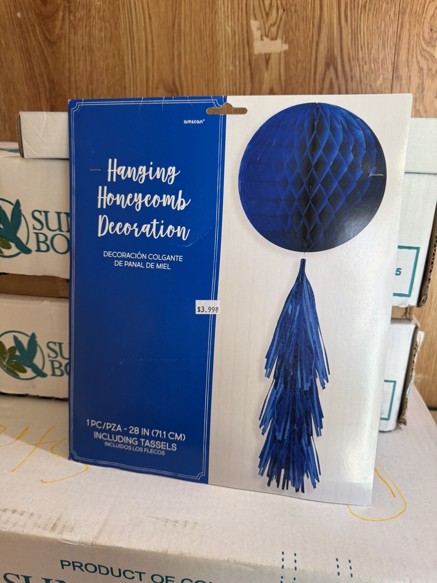 Honeycomb Decor - Blue