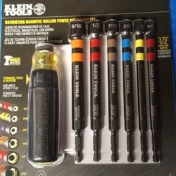 Klein Tools Nut Setters And Hollow Nut Driver Setter Sets
