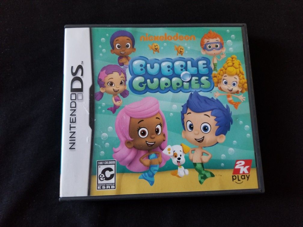 Bubble guppies nintendo DS kids game