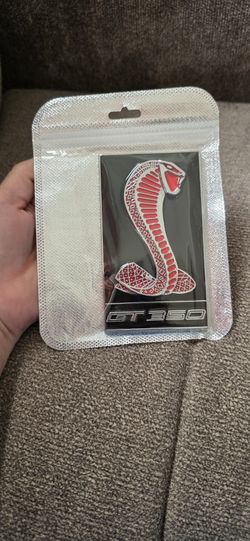 Shelby cobra GT350 grille or fender badge 45 Each SHIPPING AVAILABLE 