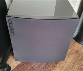 JAMO J112 J-112 12" Powered 600w SUBWOOFER. Black Lacquer finish.