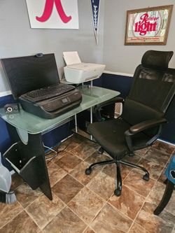 Desk and Chair