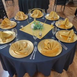 Gold Center Pieces