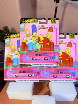 Hot wheels premium the simpson family car