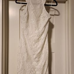 White Formal Dress 