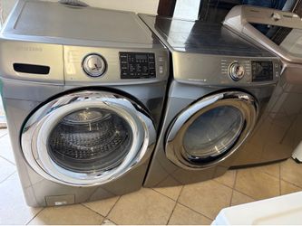 Washer and electric dryer