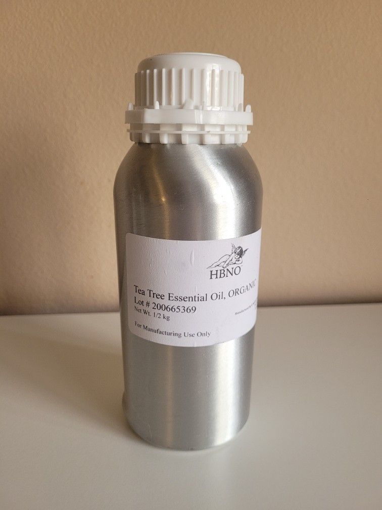 Unopened USDA Organic Tea Tree Essential Oil
