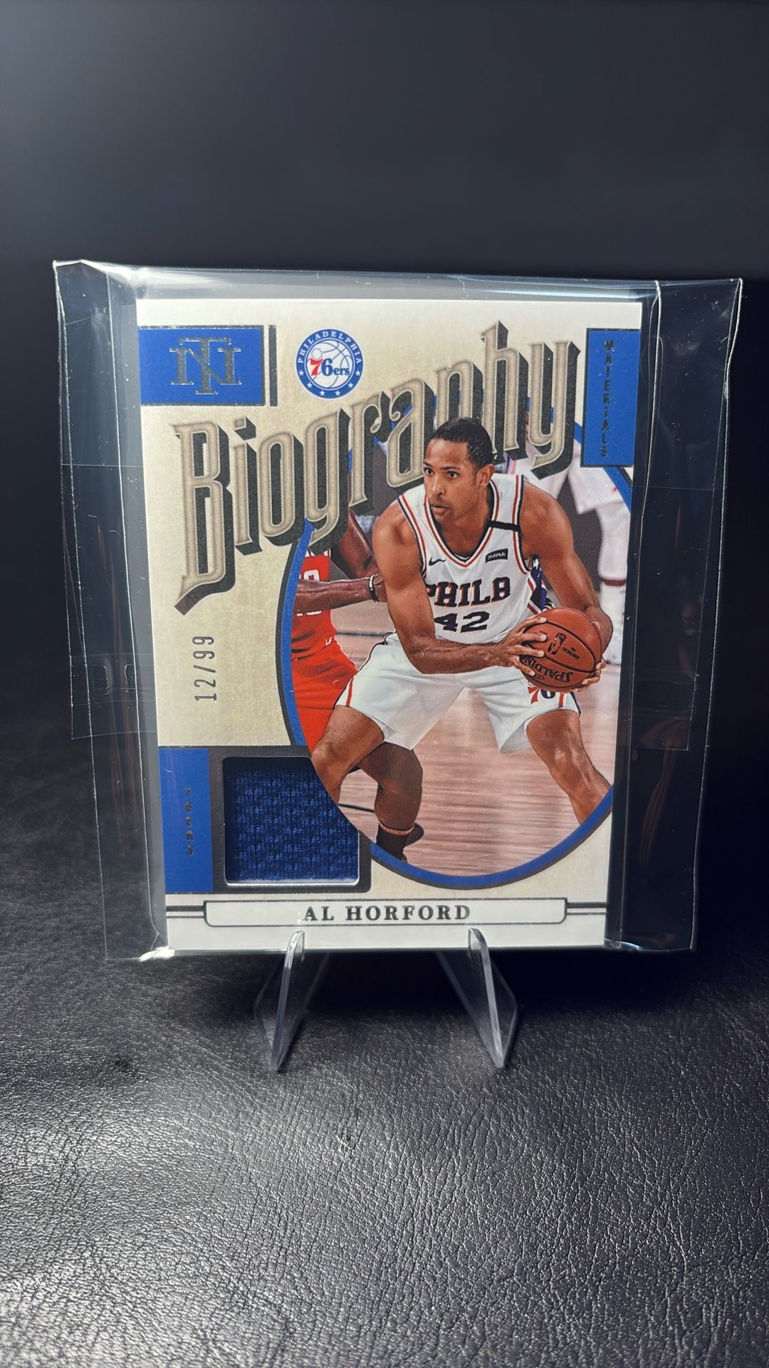 Al Horford Game-worn Used Material 12/99