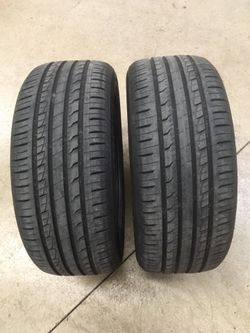 2 Used 235/50ZR18 Ironman I Move AS Tires 