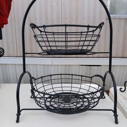 Fruit Basket and Holder