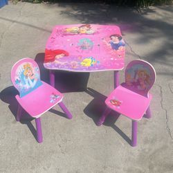  Disney Table and Chair Set for Children