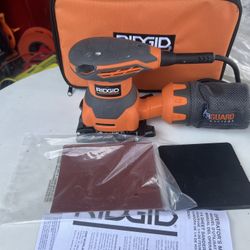 RIDGID 2.4 Amp Corded 1/4 Sheet Sander with AIRGUARD Technology