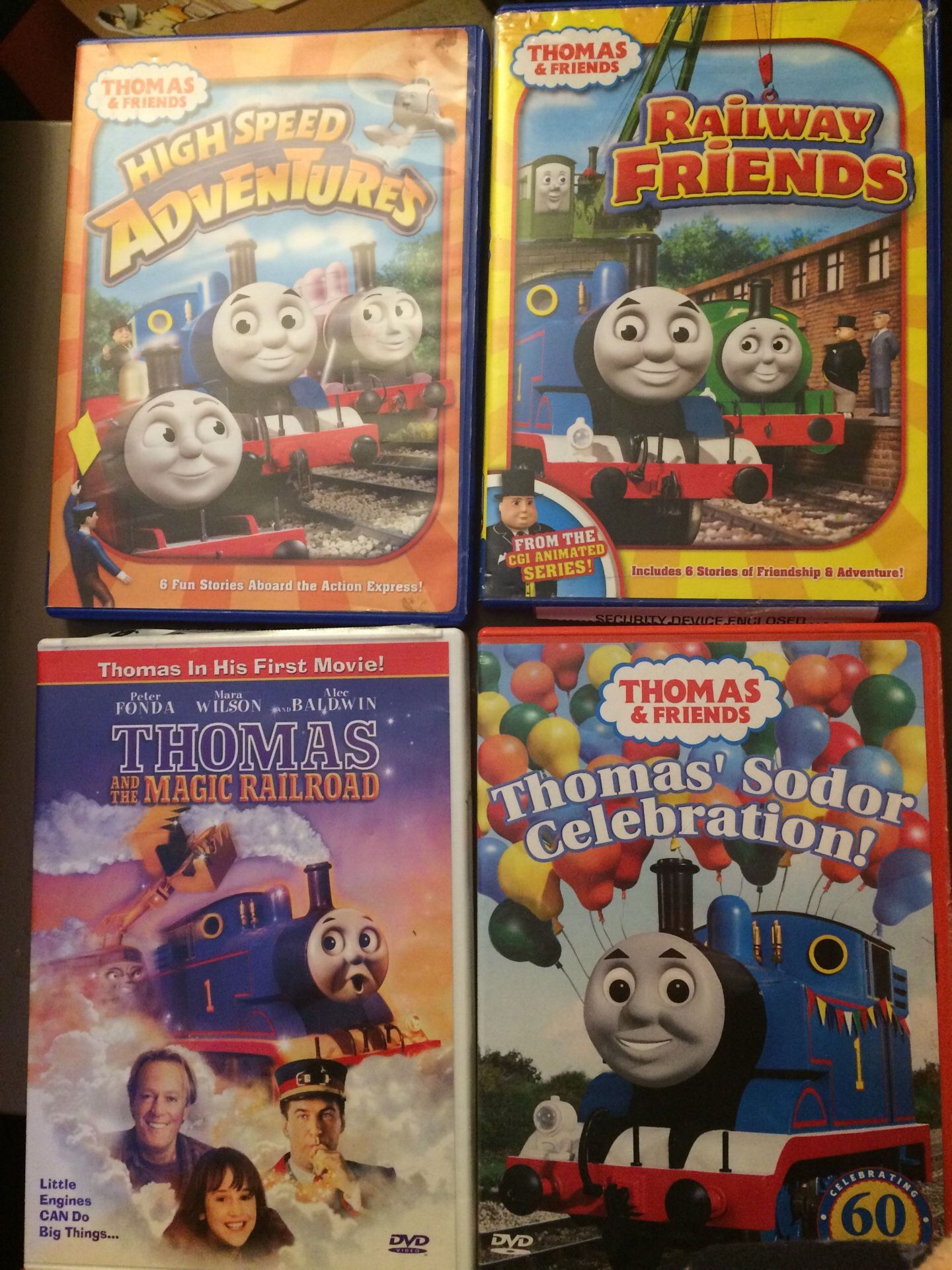 Thomas and Friends DVD bundle