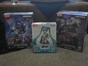 Title: QUICK SALE: Blokees Figure Bundle - Transformers & Hatsune Miku (Brand New/Sealed)