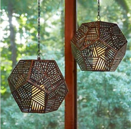 Southern Patio 2 pack Decorative hanging light set
