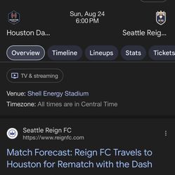 5 Tickets For Houston Dash 
