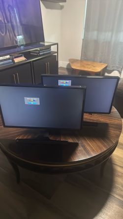 Two Samsung Monitors