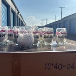 Bachelorette Wine Cups