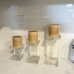 Candle With Stand 