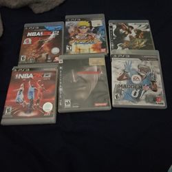 PS3 Games (15$ Each)