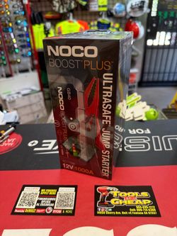 NOCO BOOST PLUS 12V 1000A Ultrasafe Jump Starter