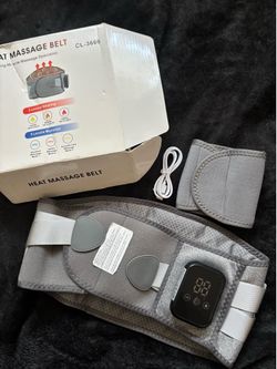 Heating Pad Back Massager,Abdomen and Back – Red Light