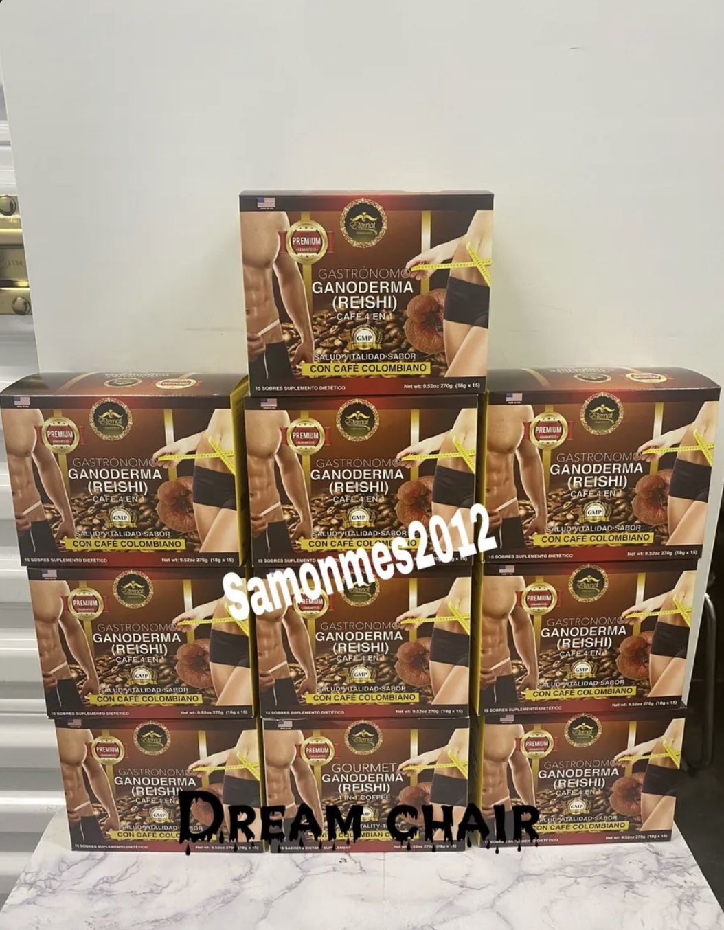 Gourmet Colombian Coffee Latte With Reishi Eternal Spirit Beauty 4 En 1 Combo 10 Cajas(located In Anaheim If Want To Pick Up)