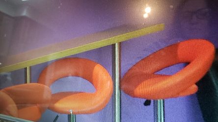 Sandwich bar and leathette stools