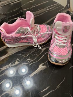 Pink and silver Bottega veneta
