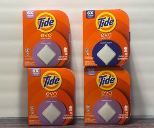 Tide Evo Laundry Detergent Tiles –  $10 cada uno - $10 each