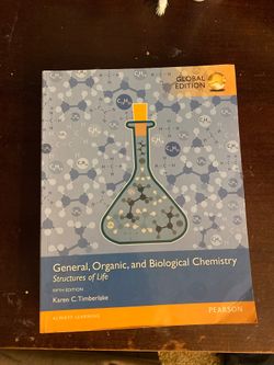 General, organic, and biological chemistry Timberlake fifth edition